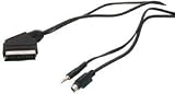 21 Pin Scart Plug / S-Video & 3.5mm Stereo Jack Plug Audio Video