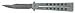 Sporting Goods : Valor - All Stainless Mock Butterfly Circle Pierced Handle w/Plain Blade