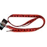 Outdoor Living : BLACK CATS on Red Laces for Boots / Shoes