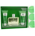 LACOSTE ESSENTIAL by Lacoste Gift Set for MEN: SET-EDT SPRAY 4.2 OZ & AFTERSHAVE BALM 2.5 OZ & SHOWER GEL 1.7 OZ