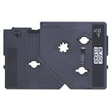 Brother Model TCM-OZ Black on Clear Matte Tapes, 3/8in. x 25ft., Pack Of 2