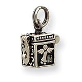 Sterling Silver Angel Box Charm