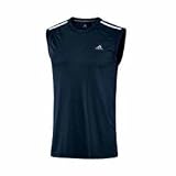 Adidas Men Multifunctional Essentials Sleeveless Tee - Navy/White 085398