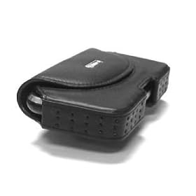 Premium Leather Lateral Pouch for Samsung Blackjack with fixed clip by Prima Cases