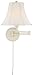 Lite Source Charleston White Swing Arm Sconce