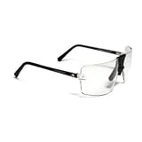 Classic 85 w/SideShields,Clear Black Frame, Clear/SideShield