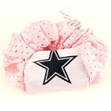 Dallas Cowboys NFL Jersey Hair Scrunchie (Pink)