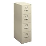 HON D420 Series Vertical File, Letter-Size, 4 Drawers, 48 3/4