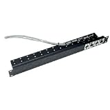 Middle Atlantic Universal Connector Panel UNI-1-C - Patch panel - black - 1U - 16 ports