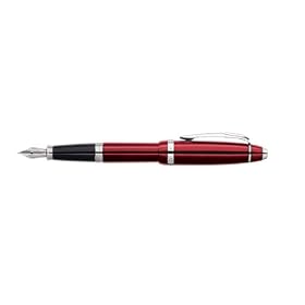 Cross Affinity Crimson Fountain Pen with Broad Stainless Steel Nib, Red (AT0426-2BS)