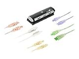 Cables To Go - 35552 - USB 2.0 Aluminum Hub 7-Port with 5 Illuminuted Cable Kit