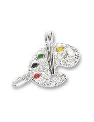 Rembrandt Charms Artist Palette Charm