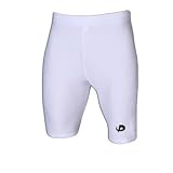 Phiten Titanium White Compression Shorts 3XL