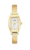 Caravelle Gold-Tone Expansion Band White Dial Women's Watch #44L101