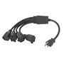 Cables to Go 1.5 ft 1 to 4 Power Cord Splitter by Cables To Go