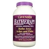 Queen Helene Batherapy Lavender Salts for Natural Mineral Bath - 16 Oz