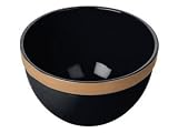 Frankoma Color Works Black Mixing Bowl 2-qt.