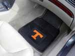 Tennessee Volunteers 18 x 27 Heavy Duty 2-Piece Vinyl Car Mat Set