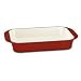 Cuisinart CI1136-24CR Chef's Classic Enameled Cast Iron 14-Inch Roasting/Lasagna Pan, Cardinal Red