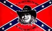 Hank Williams Jr Rebel Flag 3' x 5' Confederate Banner