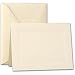 Ecruwhite Triple Panel Large Note Cards