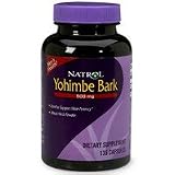 Natrol - Yohimbe Bark, 500mg, 135 capsules