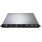 Asus RS120-E5/PA2 Server Barebone - Intel 3200 MCH + ICH7R, Socket 775 Intel Xeon, 45nm, 1333/1066/800MHz FSB, 4-DIMM DDR2 800/667 un-buffered, ECC, 2 Hotswap SATA Bays, PCIe, 315W