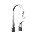 KOHLER K-647-VS Simplice Pull-Down Kitchen Sink Faucet, Vibrant Stainless