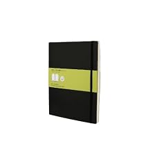 Moleskine Plain Notebook Soft Cover XLarge: Mit Falttasche f�r Notizen. Gummiband-Verschlu�