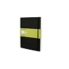 Moleskine Plain Notebook Soft Cover XLarge: Mit Falttasche f�r Notizen. Gummiband-Verschlu�