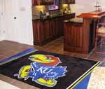 Kansas Jayhawks 46X72 Rug 4X6 Mat