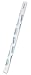 Packaging Dynamics Bagcraft 300591 Sani/Shield Printed Toilet Seat Band, Paper, Blue/White, 16