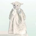 Blessings Snuggler - Plush White Lamb by Bearington