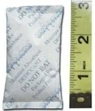 Silica Gel Desiccants 2-1/4 x 1 1/2 Inches - 25 Silica Gel Packets of 10 Grams Each by Dry-Packs