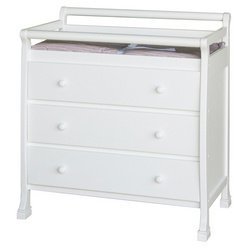 Kalani 3-Drawer Changer - White