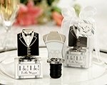 I Do! I Do! Bride and Groom Bottle Stoppers