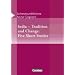 Schwerpunktthema Abitur Englisch: India - Tradition and Change: Five Short Stories: Textheft