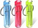 Nite glow keyring - illuminates for ten years - green colour