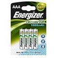 Energizer Akku Micro 1000mAh VE=4 St�ck