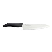 Kyocera Revolution Series 7-Inch Professional Chef's Knife, White Blade