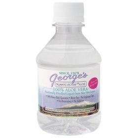 George's Aloe Vera Aloe Liquid 8 oz ( Double Pack)