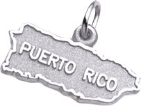 Childrens Toyshop  Jewelry : Puerto Rico Charm by Rembrandt Charms
