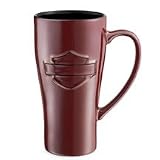 Harley-Davidson® Pearlized Bar & Shield® Logo 16 oz. Coffee Mug. Sculpted graphics. 99371-10V