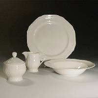 ANTIQUE WHITE CREAMER SS by Mikasa