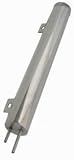 Radiator Overflow Tank Polished Stainless Steel Incl. Mounting Brackets 2 in. Dia. x 15 in.