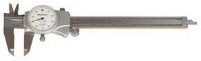 Mitutoyo Dial Caliper, 0-6" Range, .001" Graduations