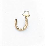 14K Nose Stud w/ Star ES-1979