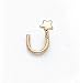 14K Nose Stud w/ Star ES-1979
