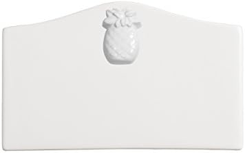 Place Tile Designs Set of 6 Dry-erase Ceramic Place Card - Pineapple