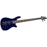 Rogue LX205B 5-String Series III Electric Bass Guitar Metallic Blue (Metallic Blue)